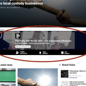 PostTrade 360° top PANORAMA, 50% share of voice