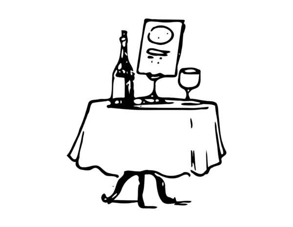 Dinner table at PostTrade 360° 2026: 10-seat roundtable